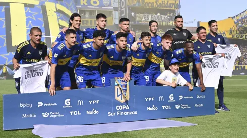 Plantel profesional de Boca Juniors en 2023.
