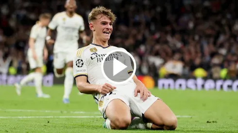 Nico Paz marcó para la victoria de Real Madrid.
