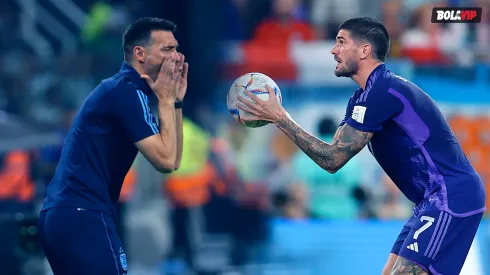 Rodri De Paul fue categórico sobre el futuro de Scaloni en la Selección Argentina