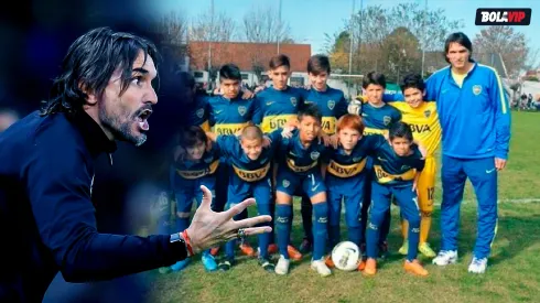 Qué juveniles de Boca dirigió Diego Martínez en inferiores