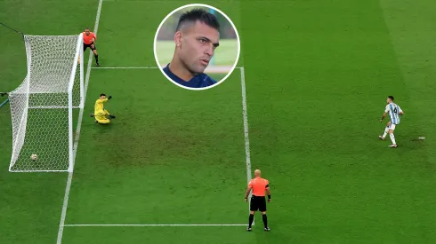 El delantero argentino habló sobre el penal que le dio a Argentina la Copa del Mundo.