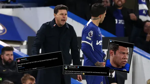 Pochettino dejó a Enzo Fernández en el banco y los hinchas del Chelsea estallaron en las redes