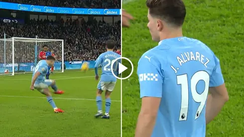 VIDEO | Golazo de tiro libre de Julián, anulado por el VAR