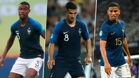 Evan N'Dicka, Houssem Aouar y Amine Adli, entre los jugadores que jugaron Francia y ahora para selecciones de África.
