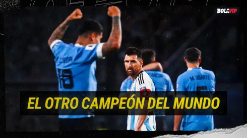 Uruguay también es campeón del mundo.
