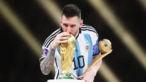 Messi y la Copa del Mundo.
