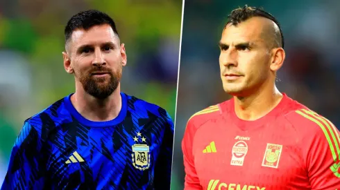 Lionel Messi y Patón Guzmán, viejos conocidos.