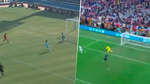 En Japón emularon el gol del Fideo en la final del mundo.