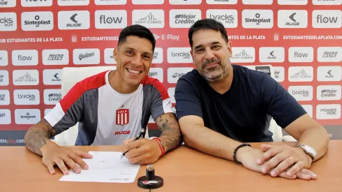 ¡Es oficial! Estudiantes presentó a Enzo Pérez