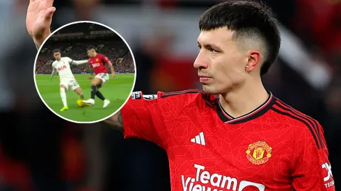VIDEO | Lisandro Martínez tiró un terrible caño y lo ovacionó todo el Old Trafford