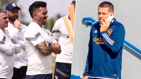 ¿Tevez llama a Riquelme para llevarse a Valdez?