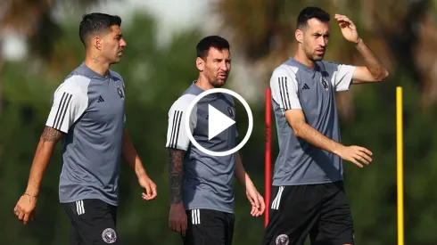 Messi, Suárez y Busquets se preparan para debutar juntos en Inter Miami
