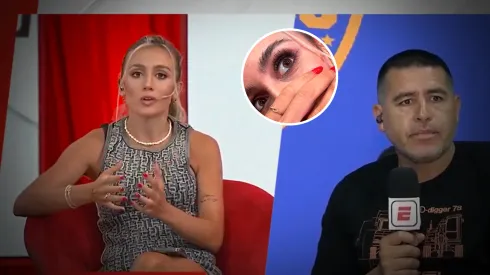 La reconocida periodista se mostró emocionada por el diálogo con Riquelme.