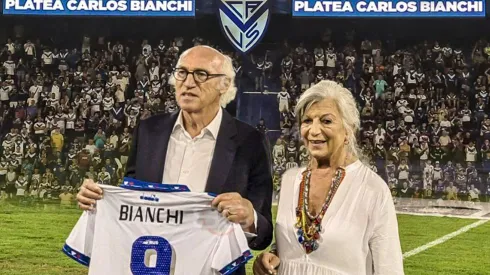 El Virrey fue homenajeado en el José Amalfitani.