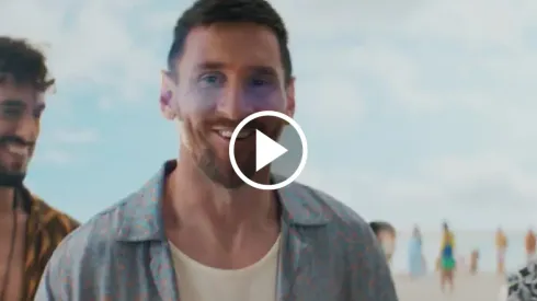 Messi, en el comercial de Michelob para el Super Bowl.