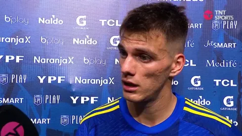 Kevin Zenón, de buena actuación ante Sarmiento.