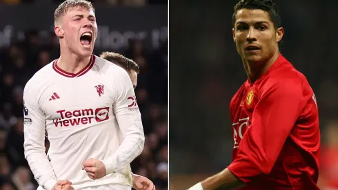 Hojlund acabó con un récord histórico de Cristiano Ronaldo