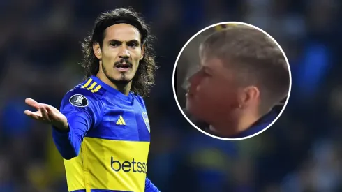 El pequeño hincha de Boca que criticó a Edinson Cavani