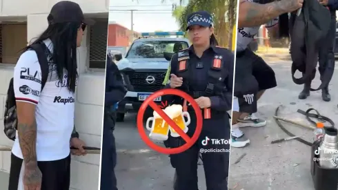 El video fue publicado en las redes sociales oficiales de la Policía chaqueña.