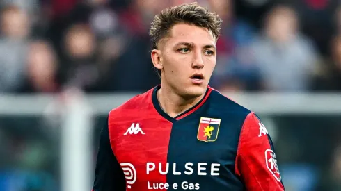 Mateo Retegui, delantero ítalo-argentino de Genoa (Getty Images).