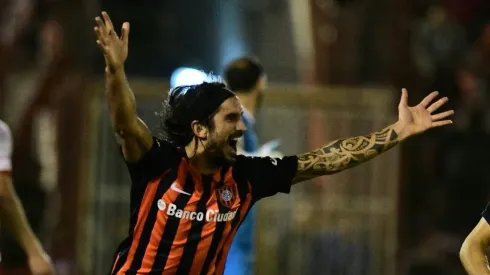 Marcos Angeleri, protagonista en la última victoria del Ciclón en Parque Patricios.