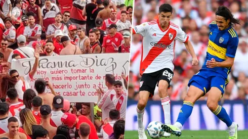 El pedido de matrimonio que hubo en pleno Superclásico.