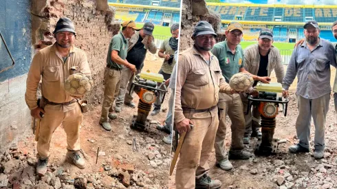 En las obras de Rosario Central hubo un nuevo descubrimiento.
