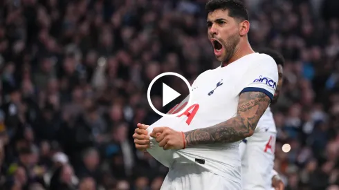 Gol de Cuti Romero para salvar al Tottenham
