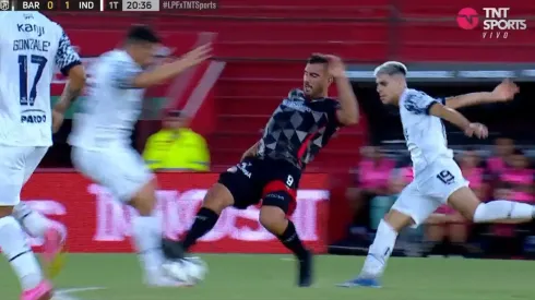 La entrada de Domínguez a Marcone.