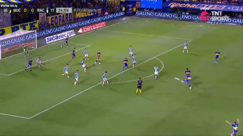 El lateral de Boca abrió el partido con un golazo.
