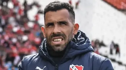 Tevez se mostró molesto por la actuación de su equipo.
