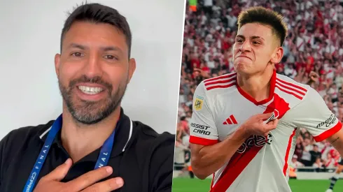 El Kun Agüero y un guiño para los que esperan al Diablito en Manchester.