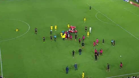 Susto en Estudiantes vs. Boca