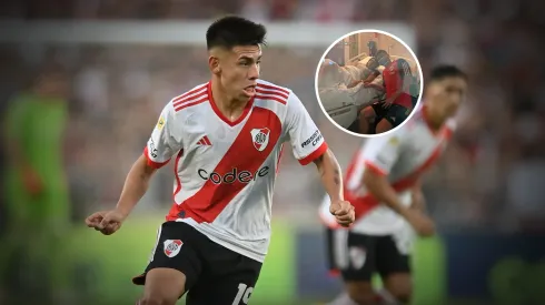 El Diablito visitó a su mamá en la clínica.