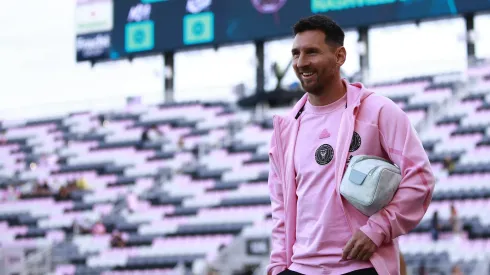El capitán de la Selección Argentina se recupera de una lesión en Miami.
