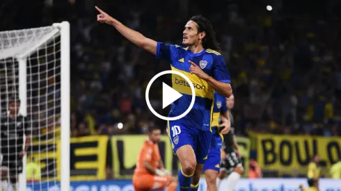 (VIDEO) Uno de tijera: los goles de Cavani ante Central Norte