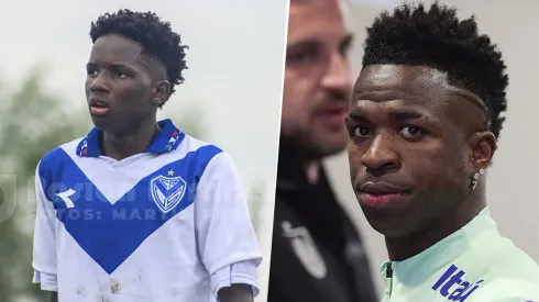 El "Vinicius" de Vélez: nació en Haití y sorprende por su parecido con el crack brasileño