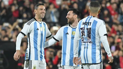 Los rosarinos, compañeros en Selección Argentina, se meterían en la política de Newell's.
