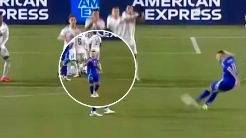 Golazo de Di María a Costa Rica.