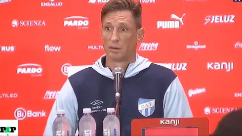 Facundo Sava habló en conferencia de prensa.
