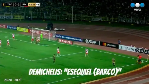 El reto de Demichelis a Barco.