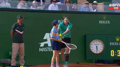 Búblik fue el protagonista de una insólita situación.