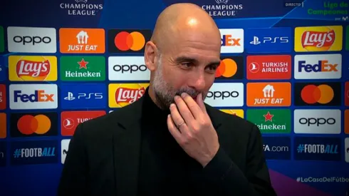 Guardiola habló sobre el Bernabéu.
