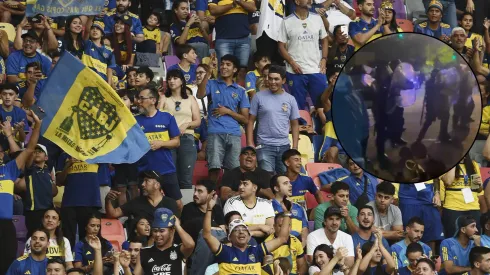 Represión policial en la previa de Boca vs. Sportivo Trinidense