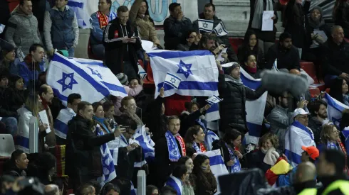 Hinchas de la Selección de Israel.