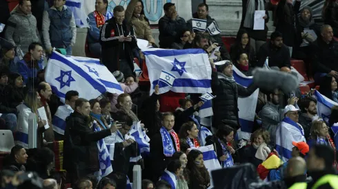 Hinchas de la Selección de Israel.
