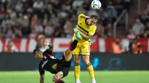 Lema jugará el partido ante Estudiantes, condicionado por la tarjeta amarilla.
