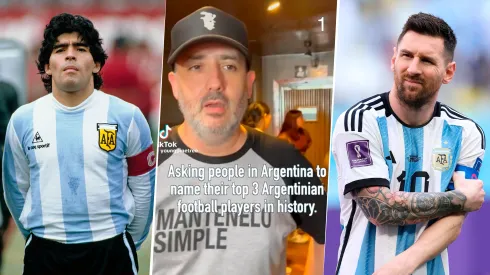 Un turista preguntó quiénes son los 3 mejores argentinos de la historia y el resultado sorprendió a todos