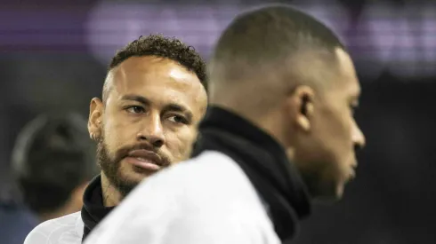 Neymar y Mbappé, excompañeros en PSG.
