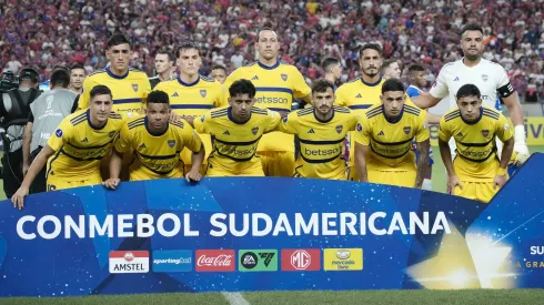 La formación de Boca ante Fortaleza.